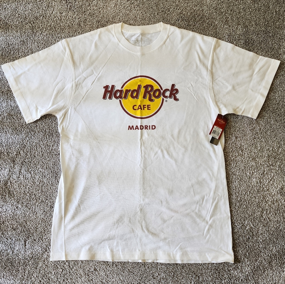 Hard Rock Cafe Madrid Men's T-shirt Large